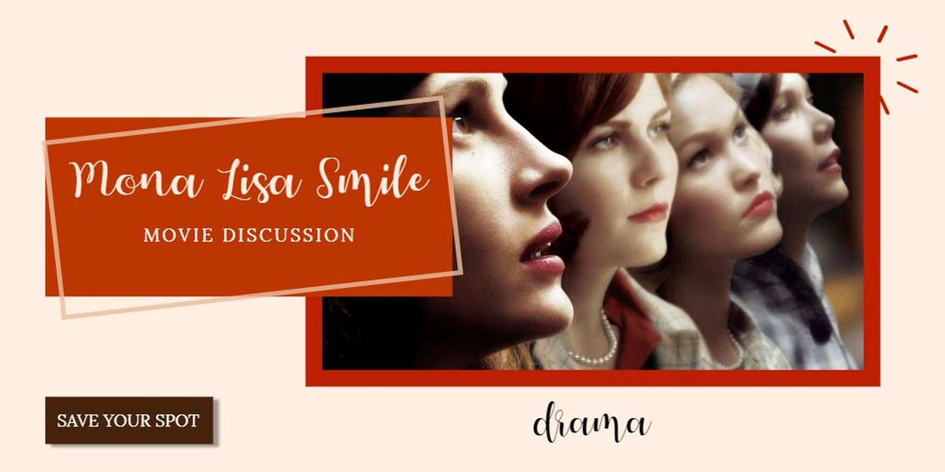 Cover Image for "Mona Lisa Smile" Movie Discussion