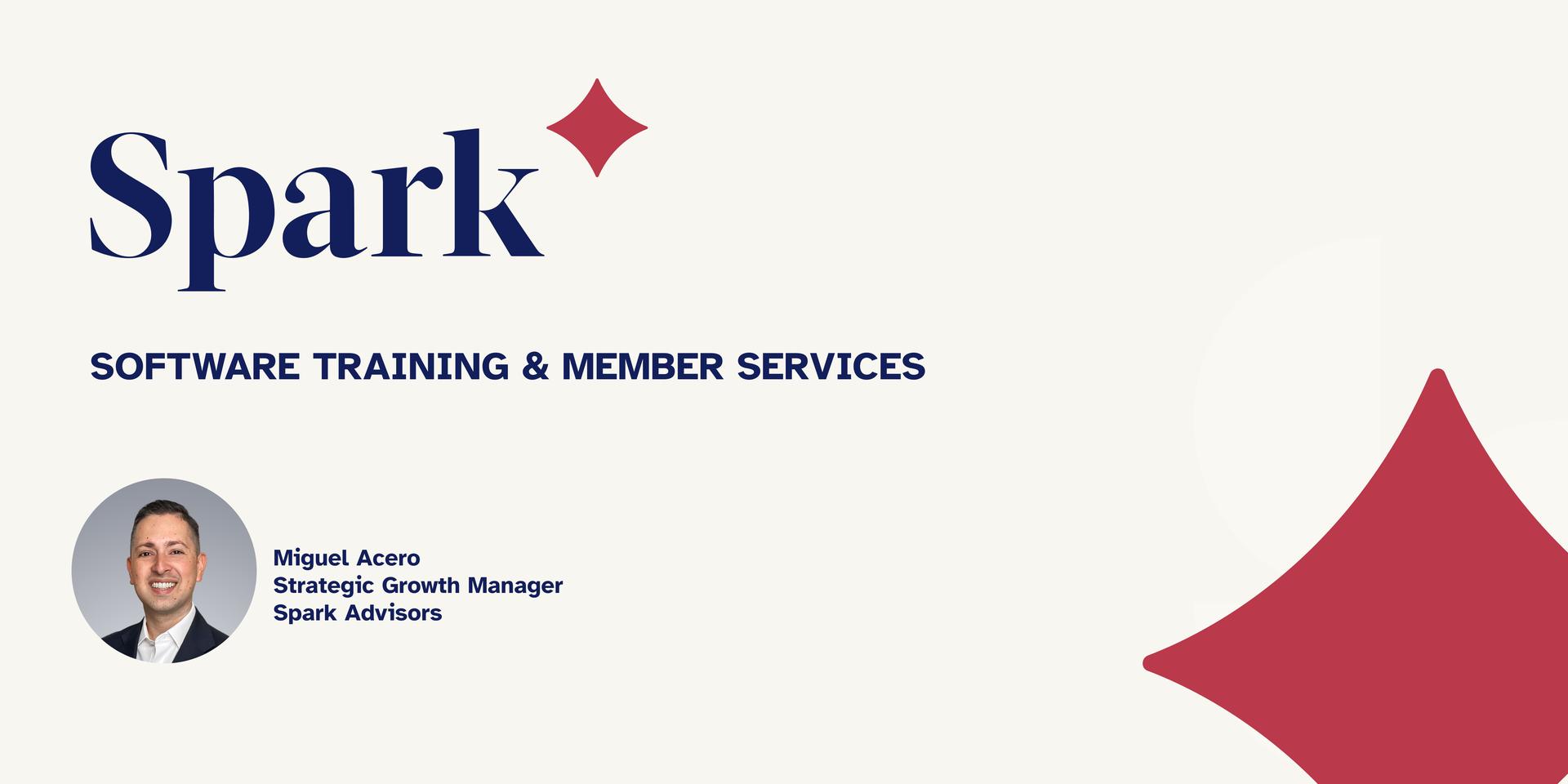 Cover Image for Spark Platform Training & Member Services Overview
[In-person at WeWork]