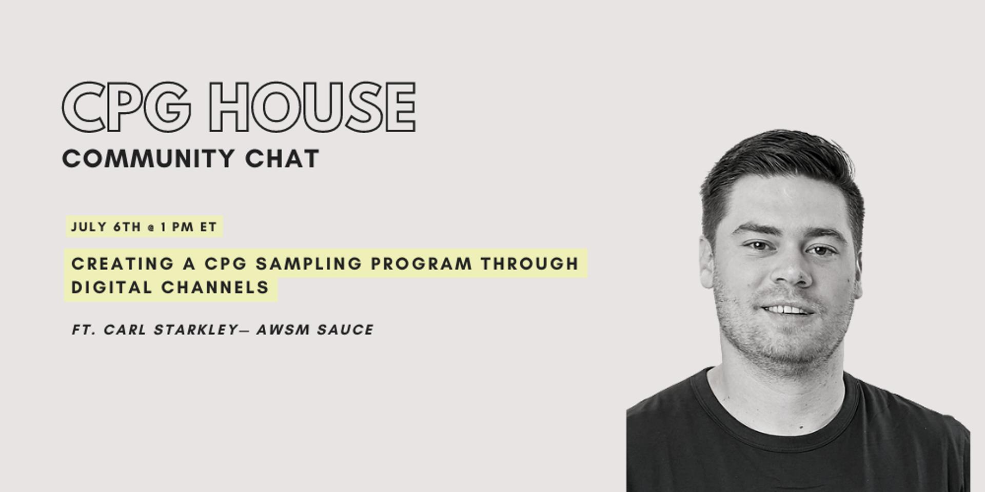 Cover Image for Creating a CPG Sampling program through digital channels with AWSM Sauce