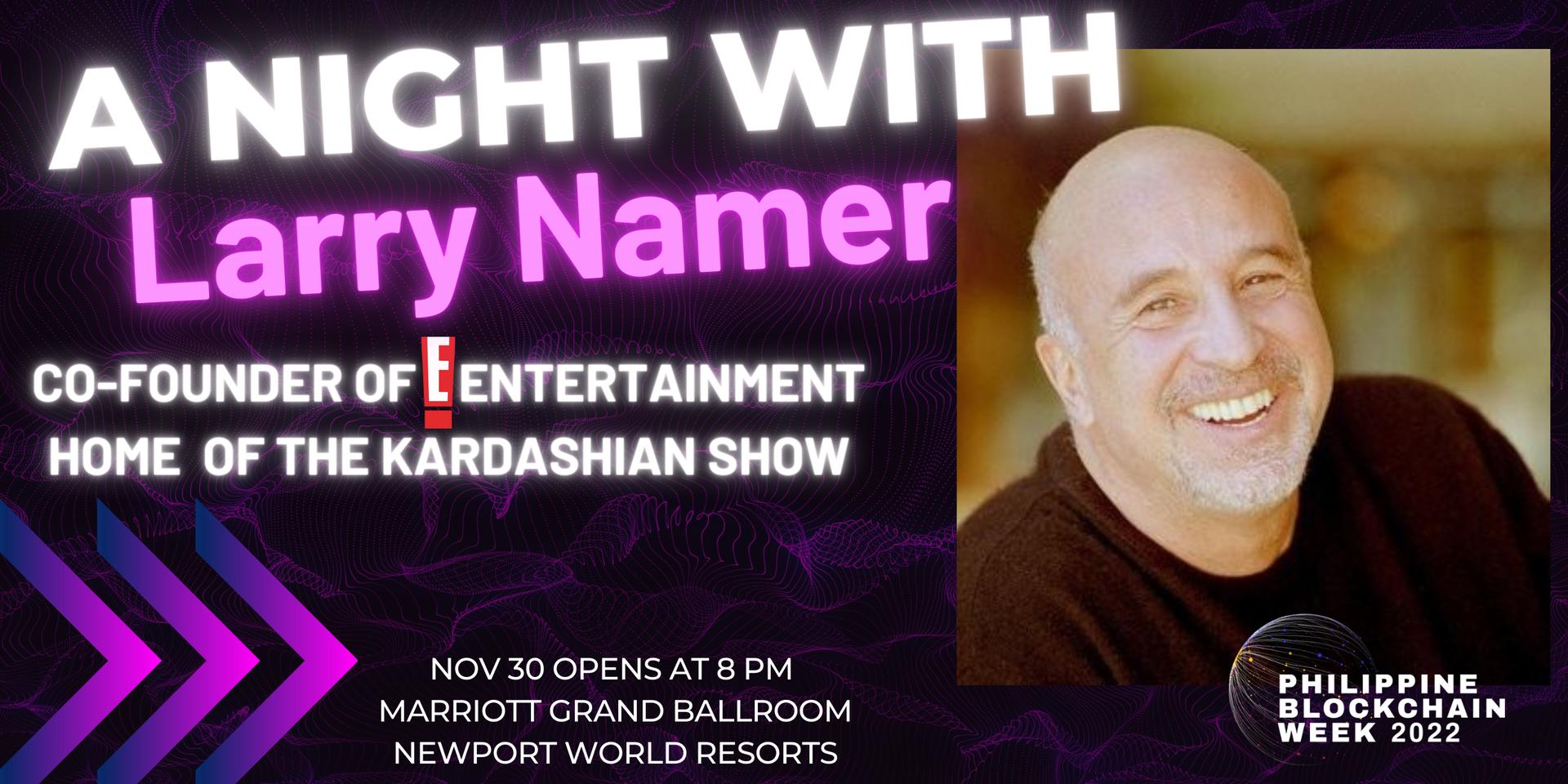 Cover Image for Larry Namer's Night Hosted by Philippine Blockchain Week