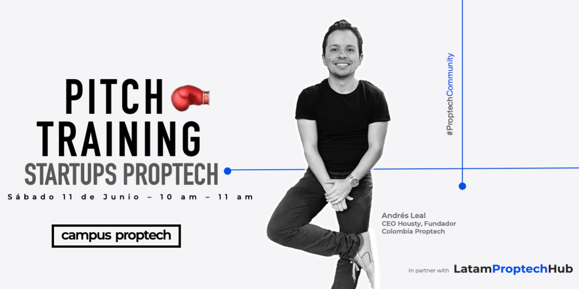 Cover Image for Pitch Training Startups Proptech