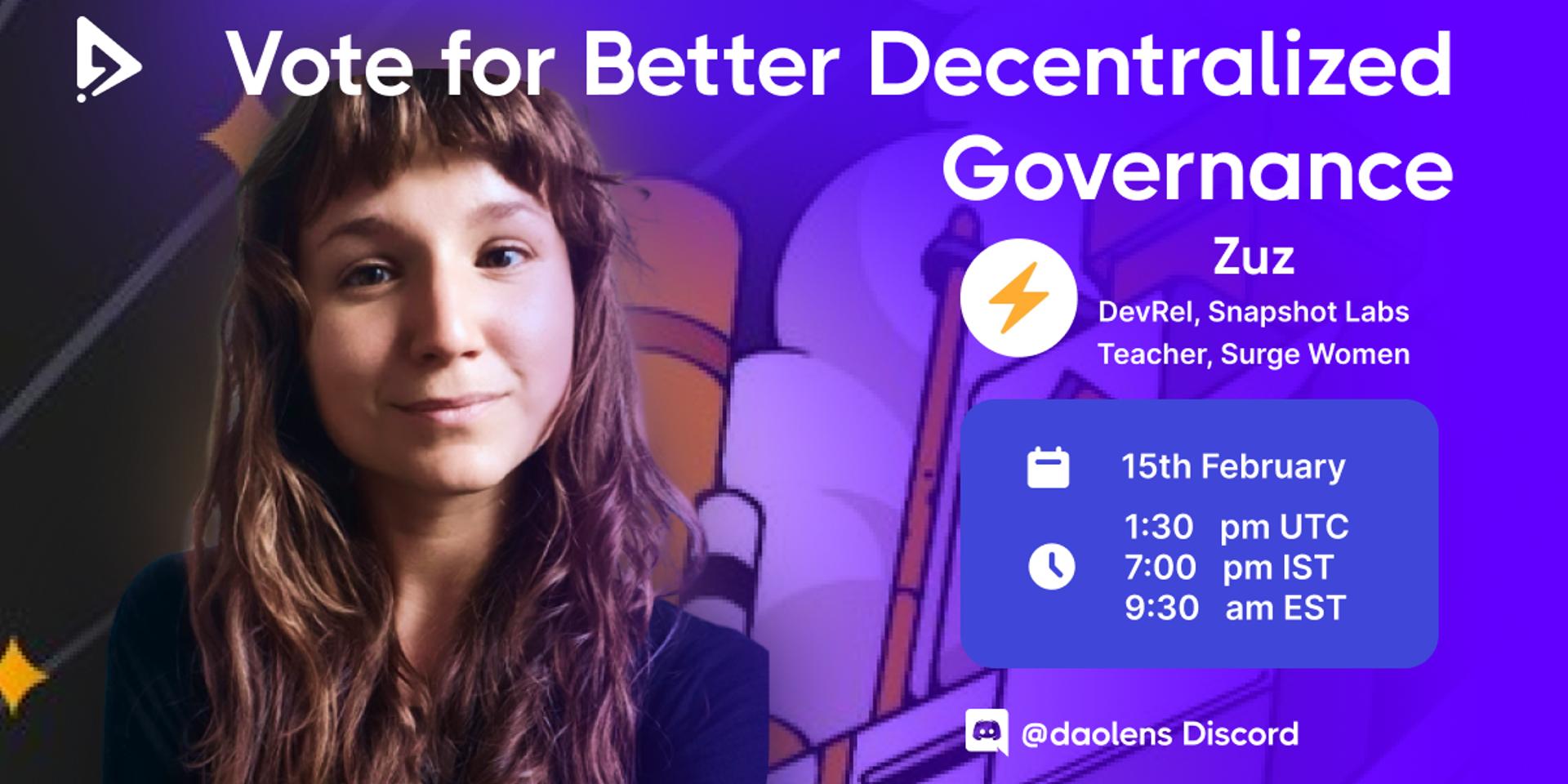 Cover Image for Revolutionizing Decentralized Decision Making: An Insider Look at DAO Manager thru Snapshot's ⚡️ lens