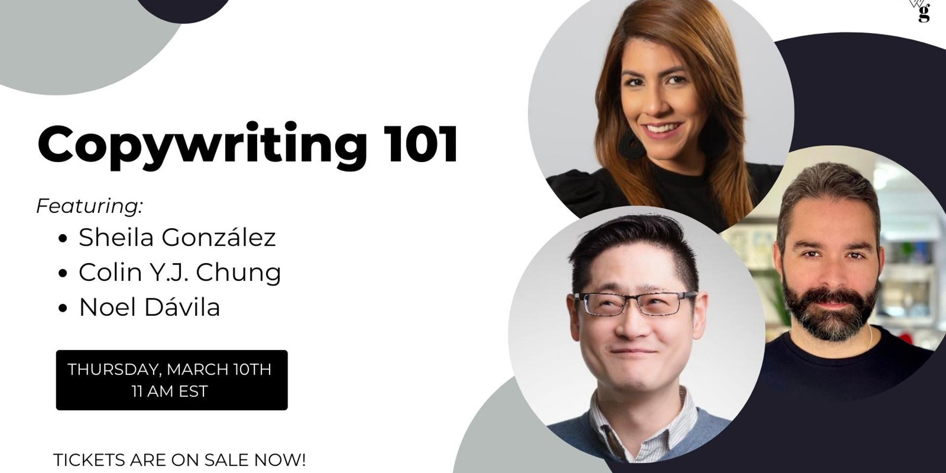 Cover Image for The 'Copywriting 101' Workshop