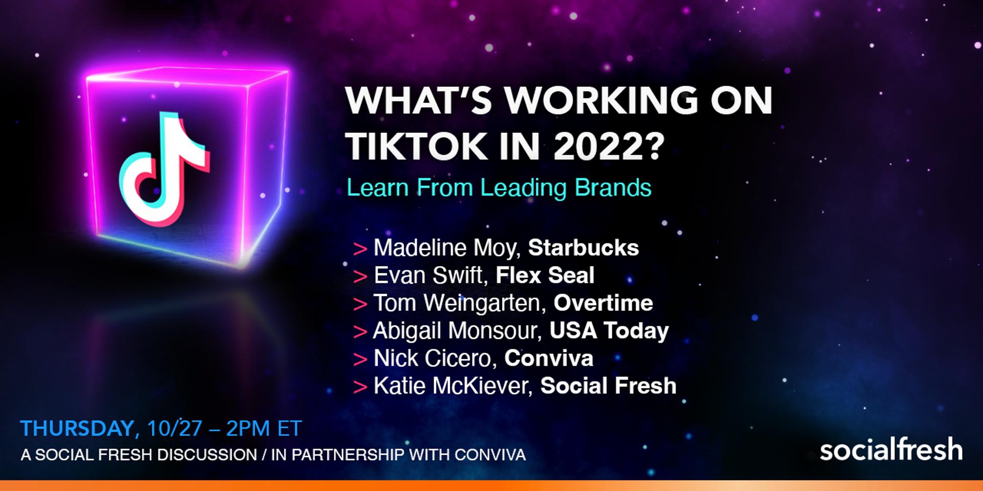 Cover Image for What's Working On TikTok in 2022? Learn From Leading Brands