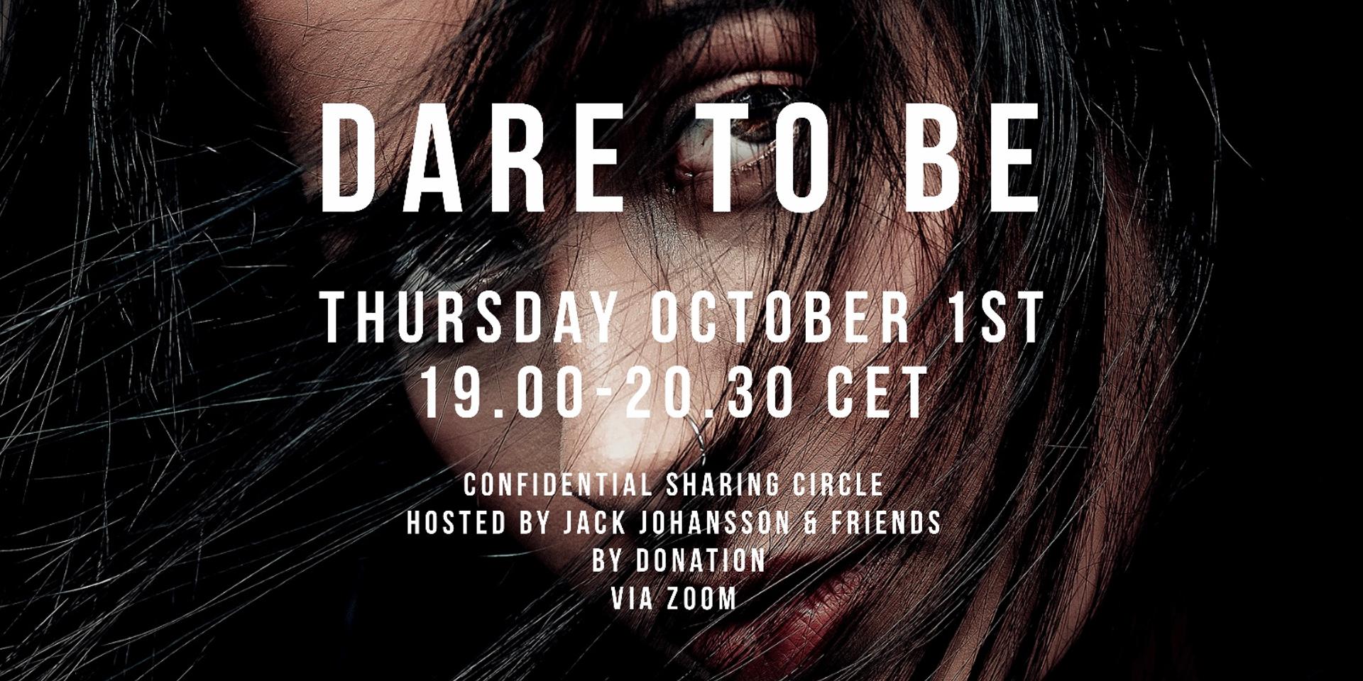 Cover Image for DARE TO BE