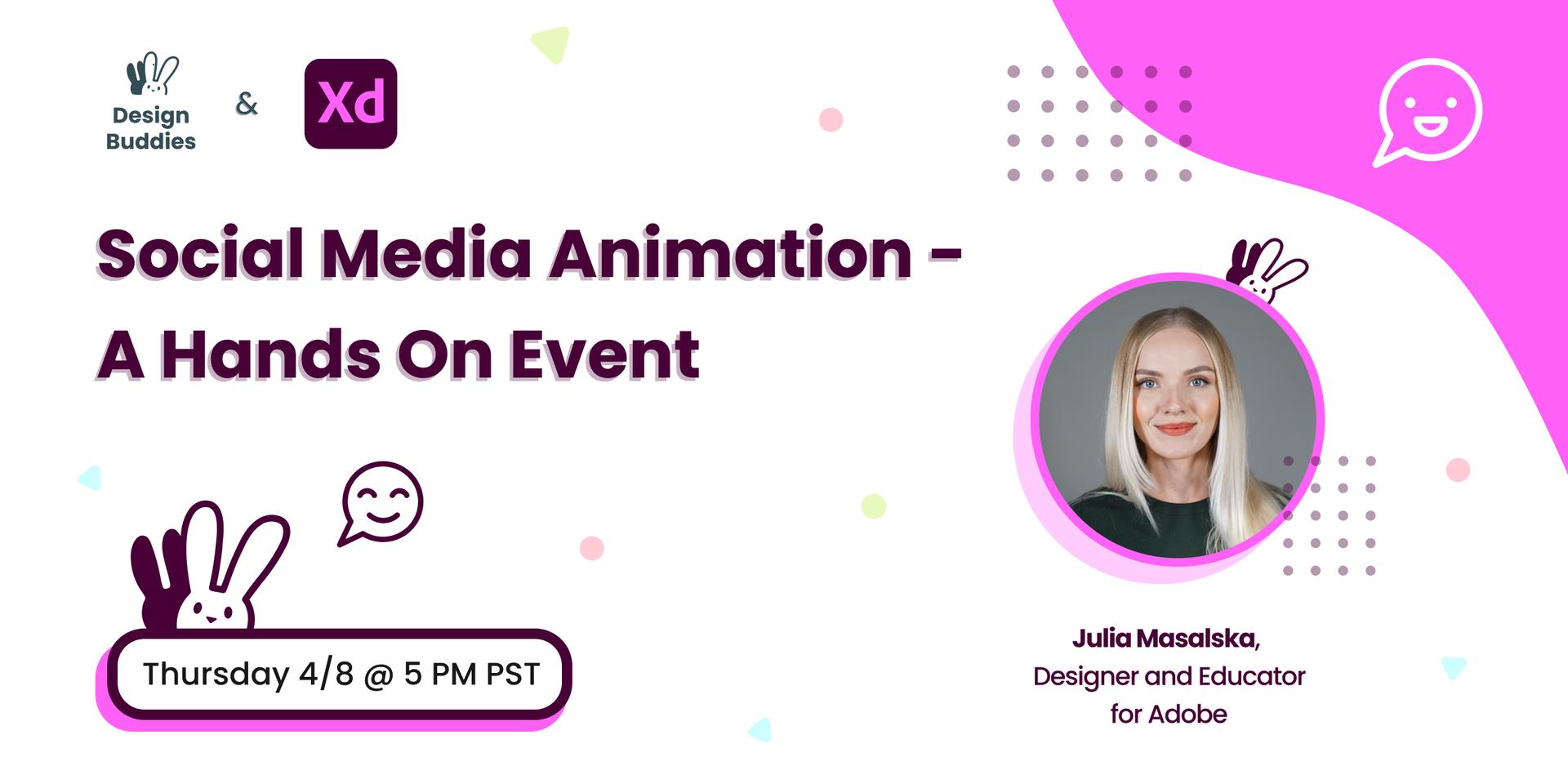 Cover Image for Social Media Animation - A Hands On Event