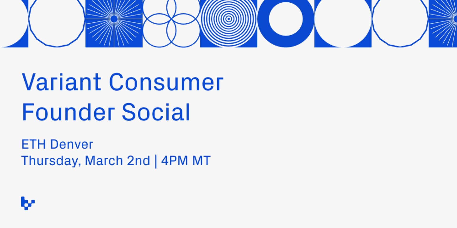 Cover Image for Variant Consumer Founder Social 