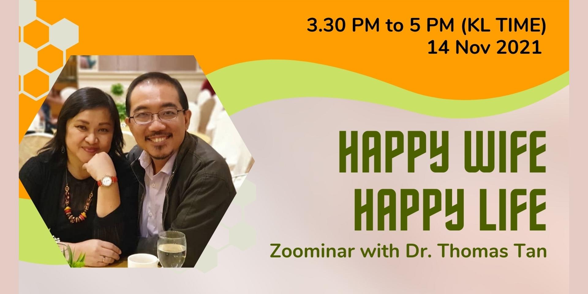 Cover Image for "Happy Wife Happy Life" by Dr. Thomas Tan