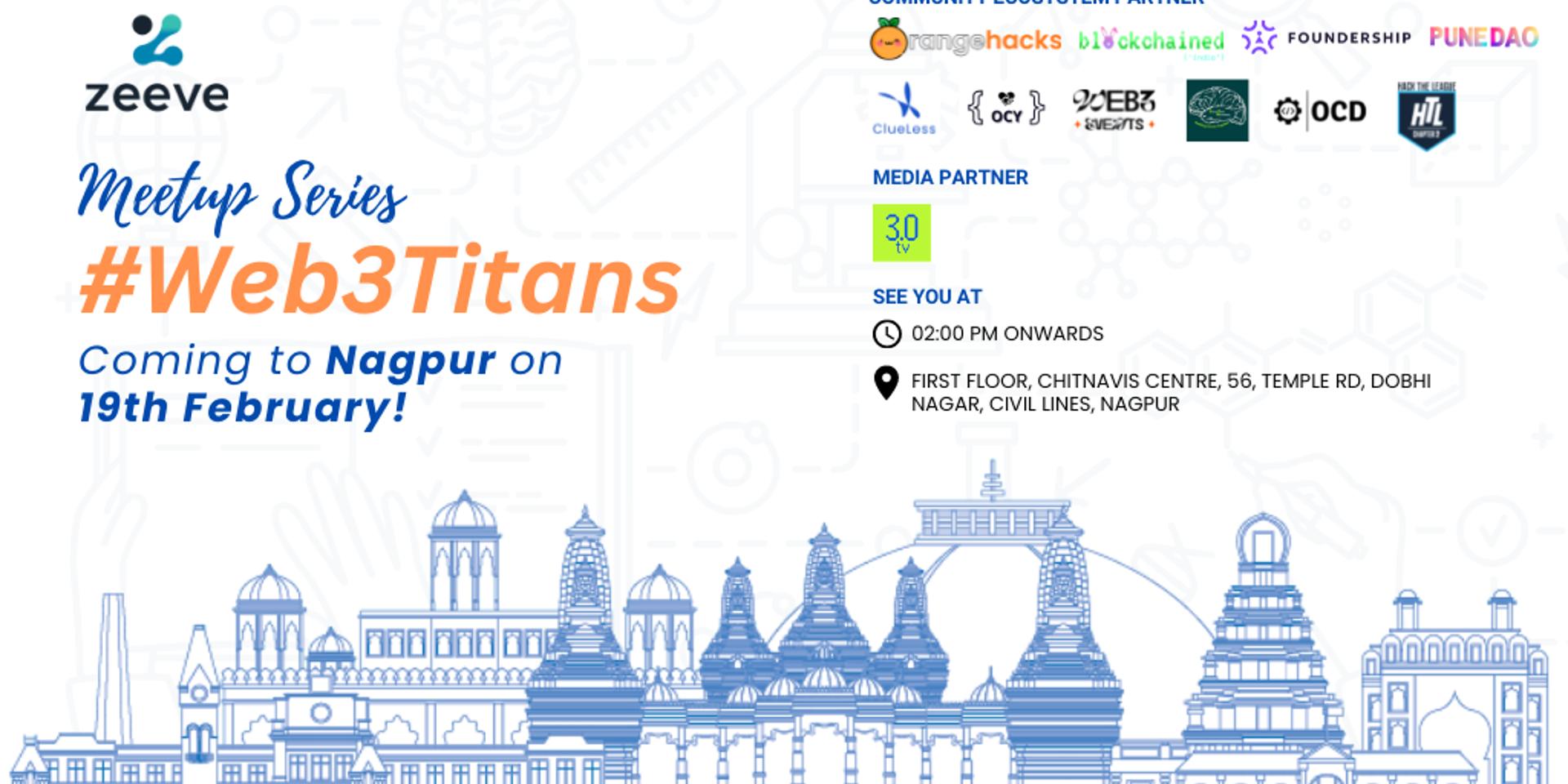 Cover Image for Web3Titans Meetup Series - Nagpur