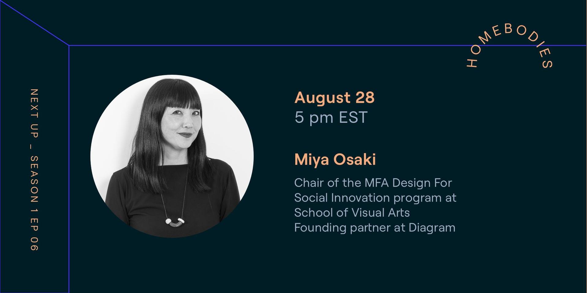 Cover Image for The Art of Social Innovation — with Miya Osaki, chair of the MFA Design For Social Innovation program at NYC's School of Visual Arts