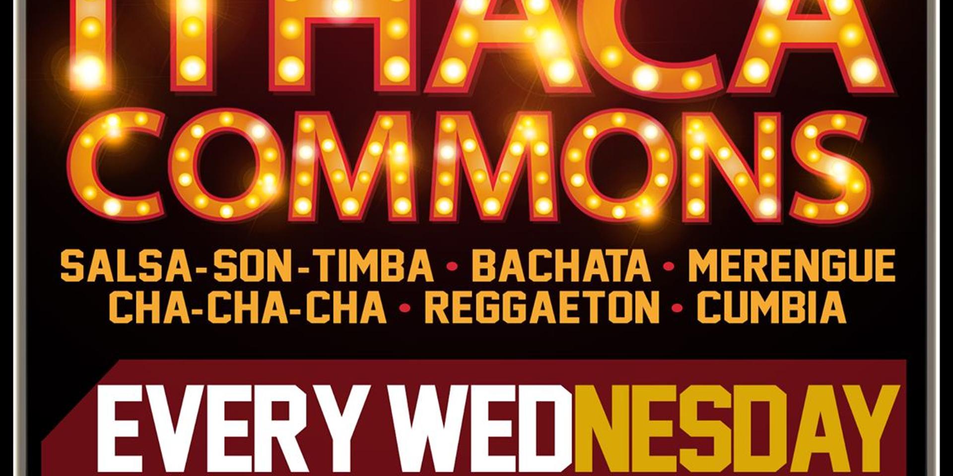 Cover Image for SALSA NIGHT ITHACA COMMONS Dance Party & Lessons Every Wednesday at The Range