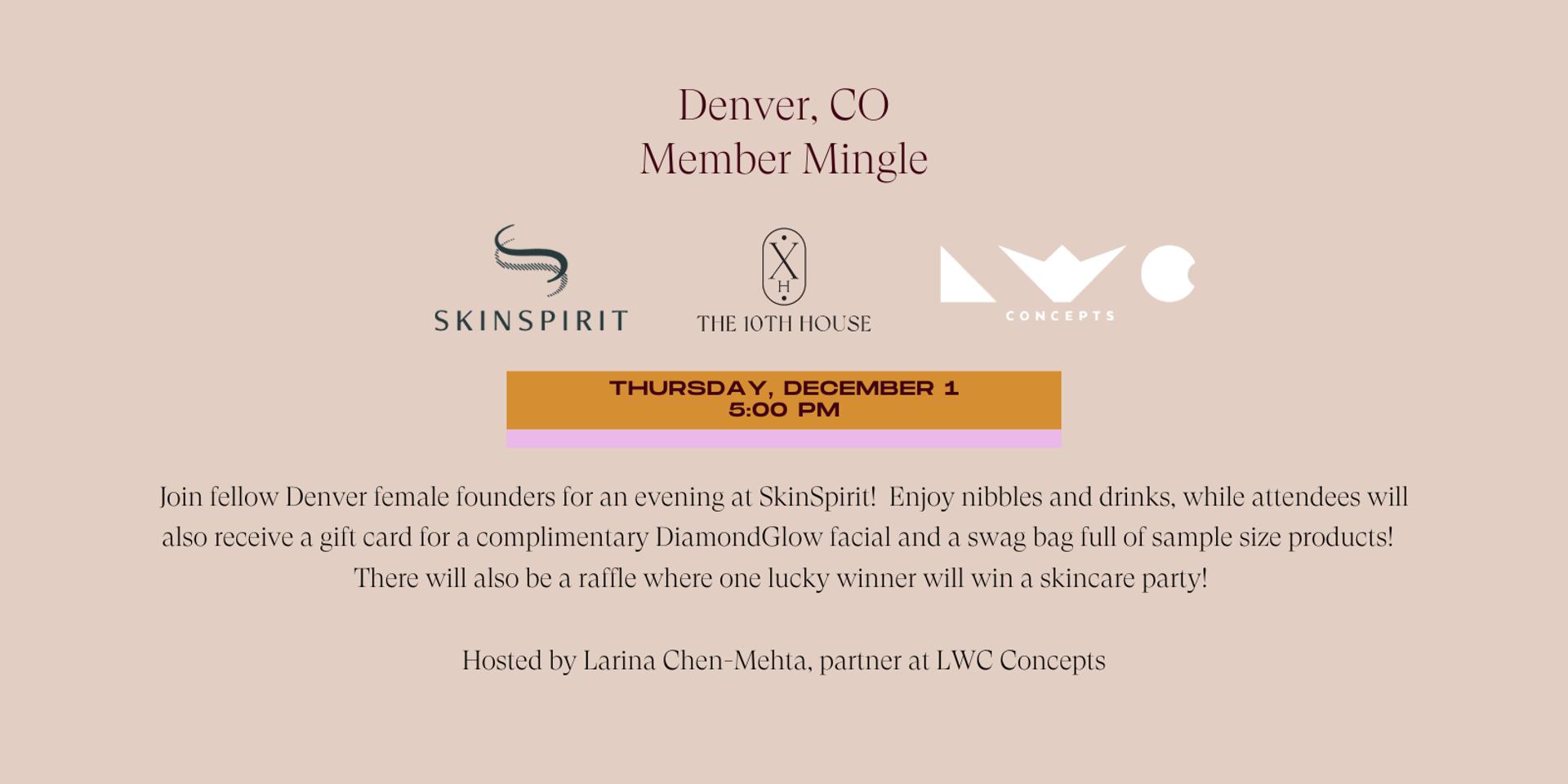 Cover Image for {DENVER} Member Mingle