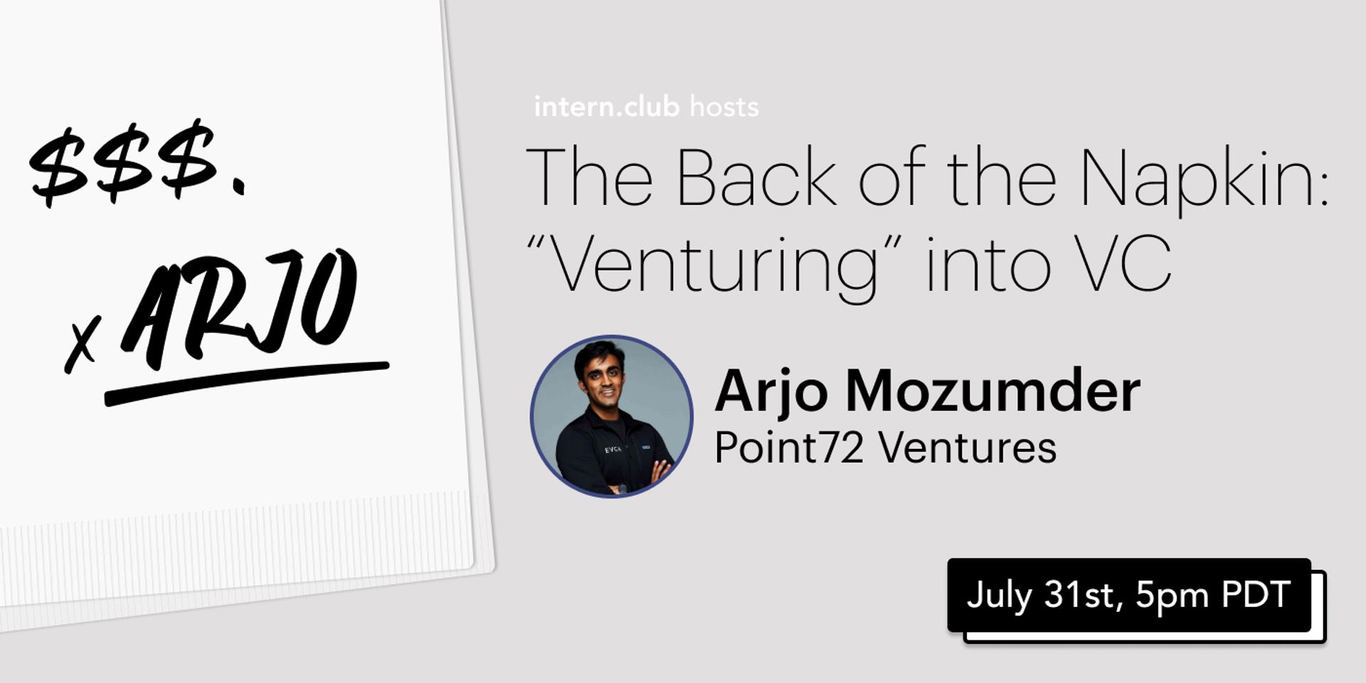 Cover Image for The Back of the Napkin: Venturing into VC
