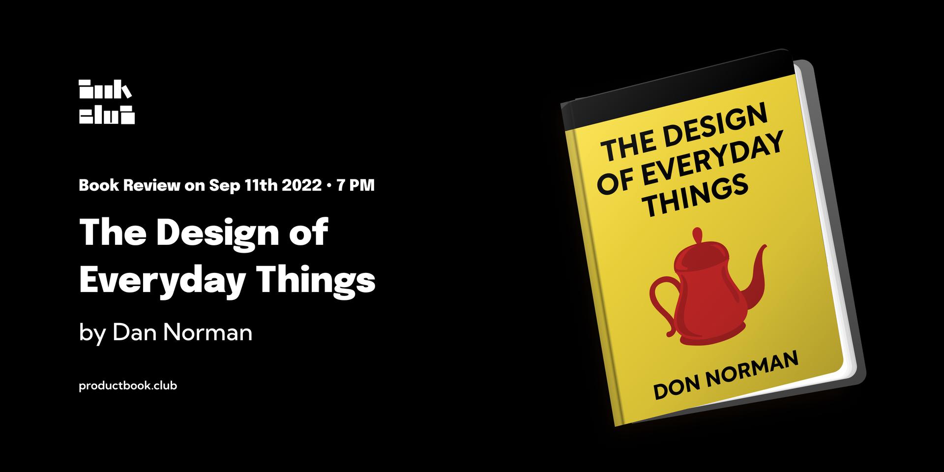 Cover Image for [PBC] Design of Everyday Things Book Review