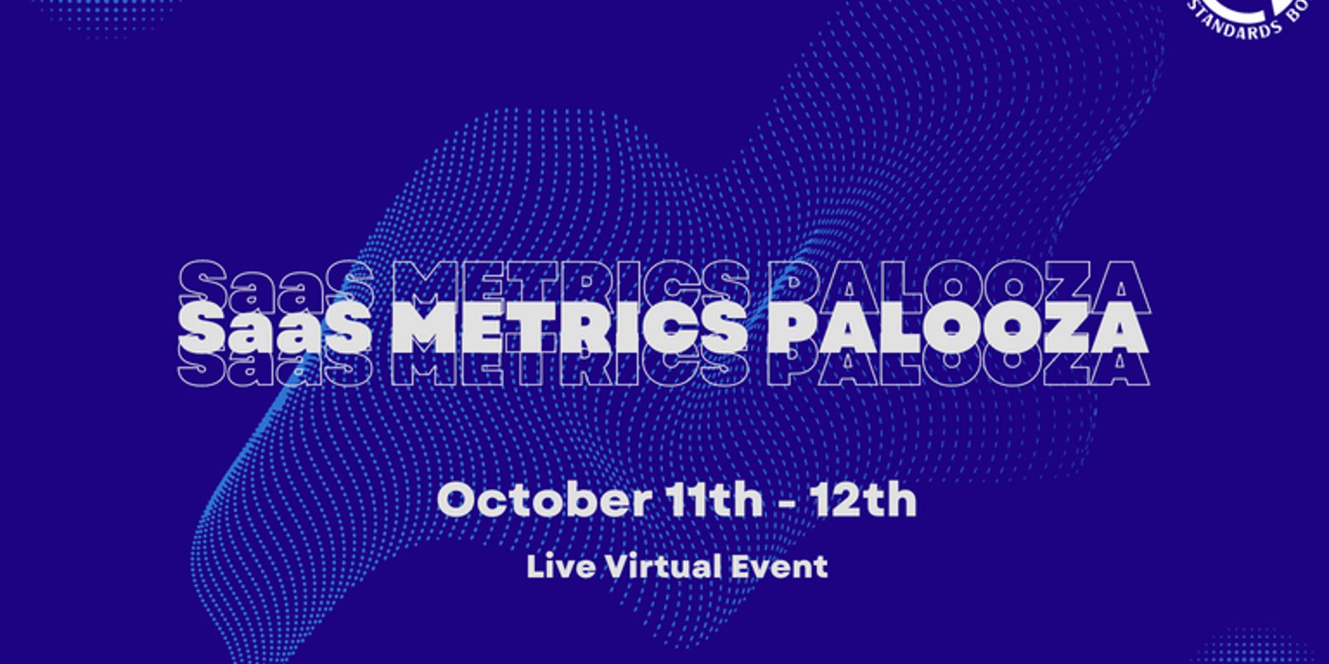 Cover Image for SaaS Metrics Palooza