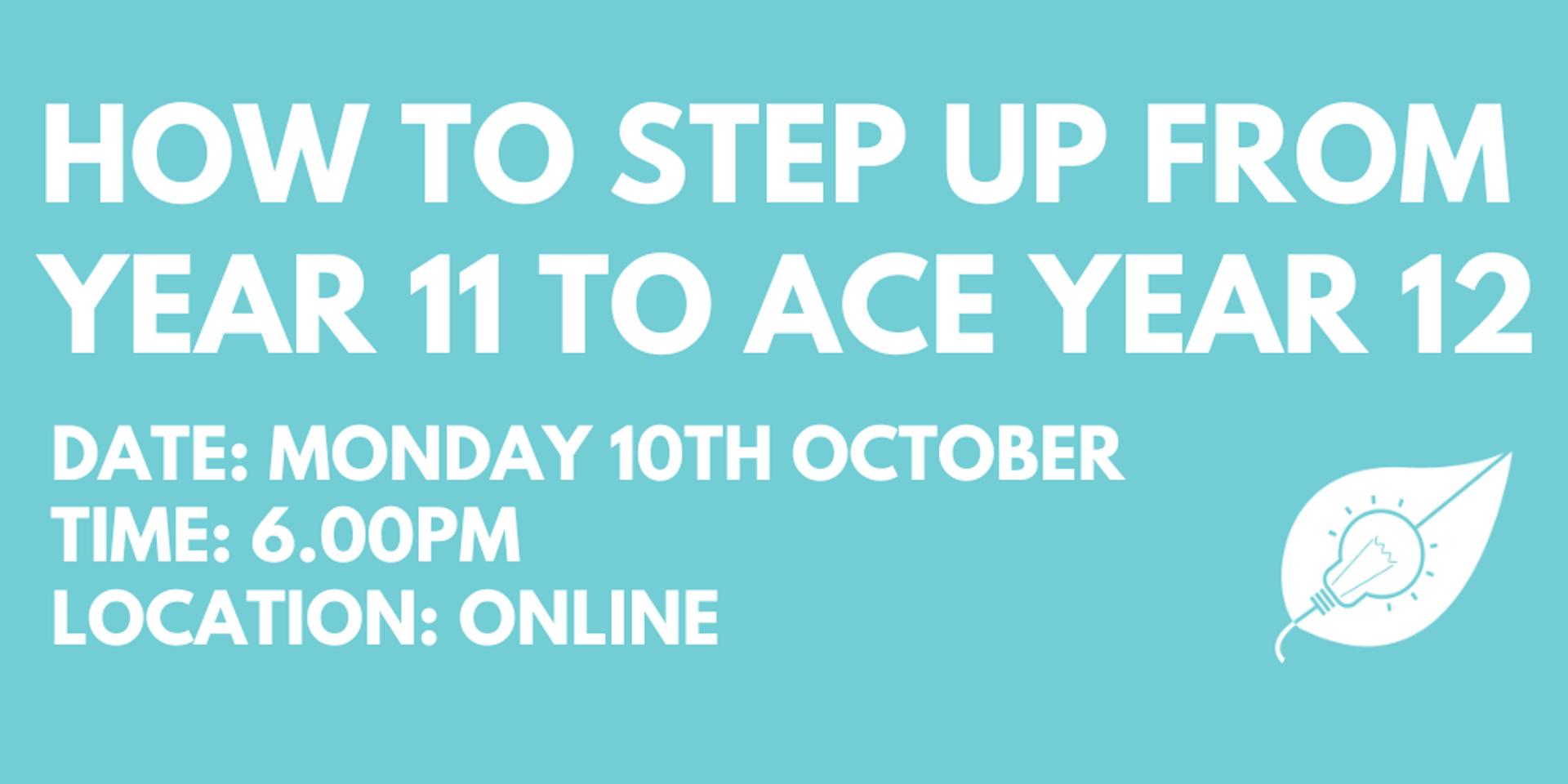 Cover Image for How To Step Up From Year 11 and Ace Year 12