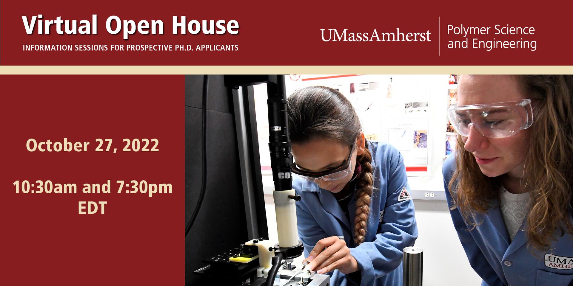 Cover Image for UMass Polymer Science & Engineering Open House