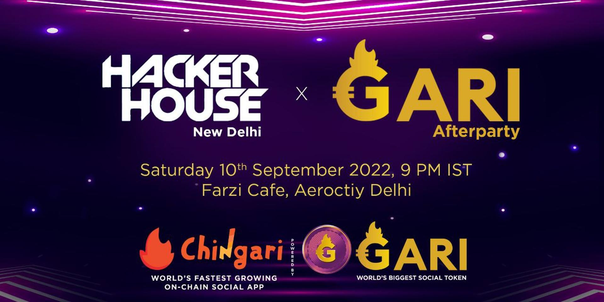 Cover Image for Delhi Hacker House | GARI Afterparty