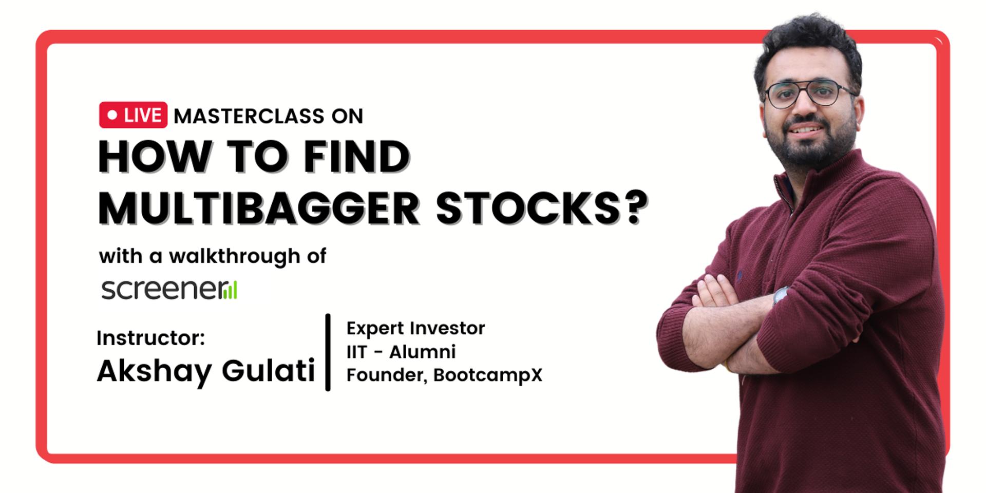 Cover Image for How to pick Multibagger Stocks?