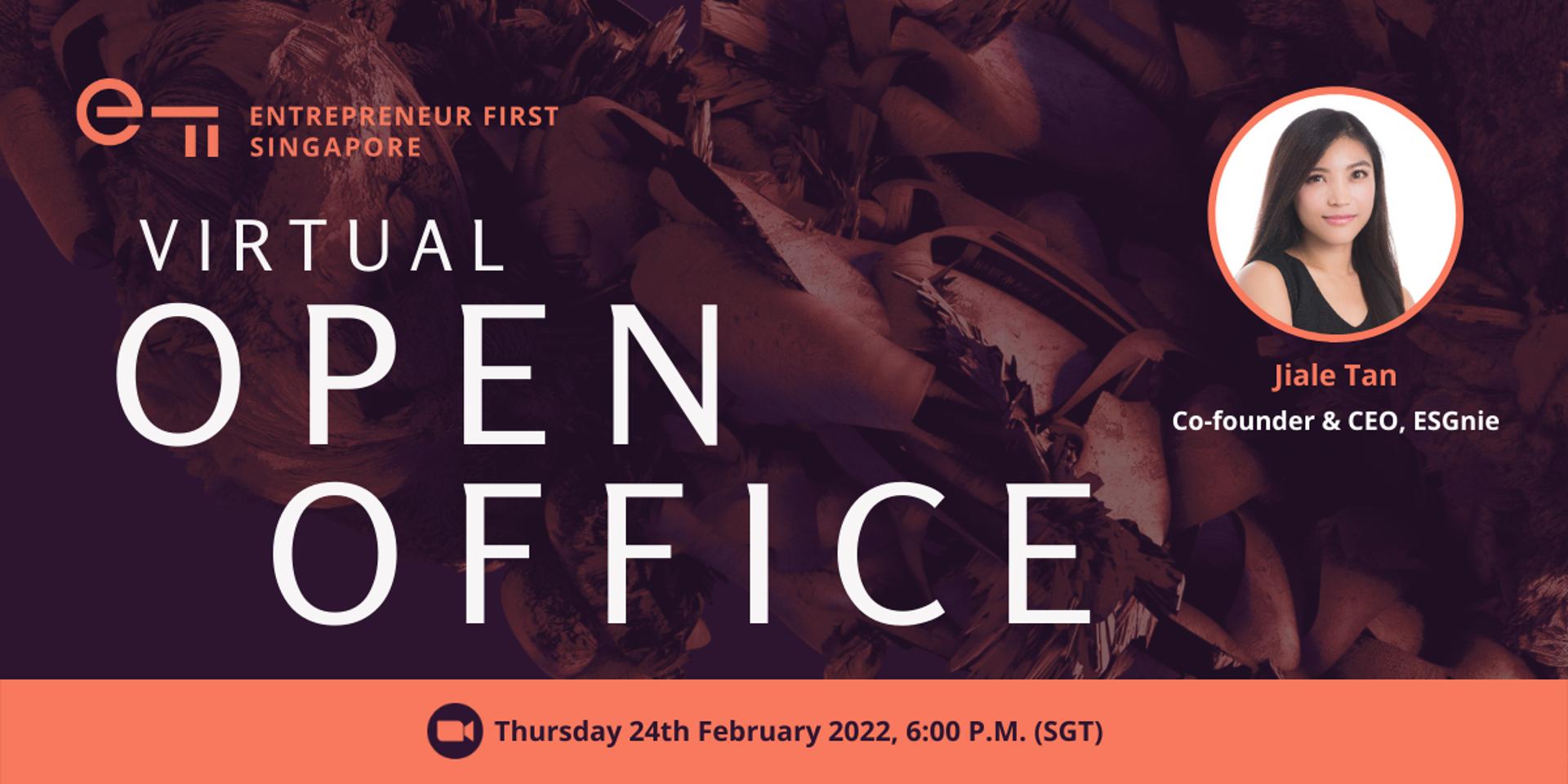 Cover Image for Entrepreneur First Virtual Open Office