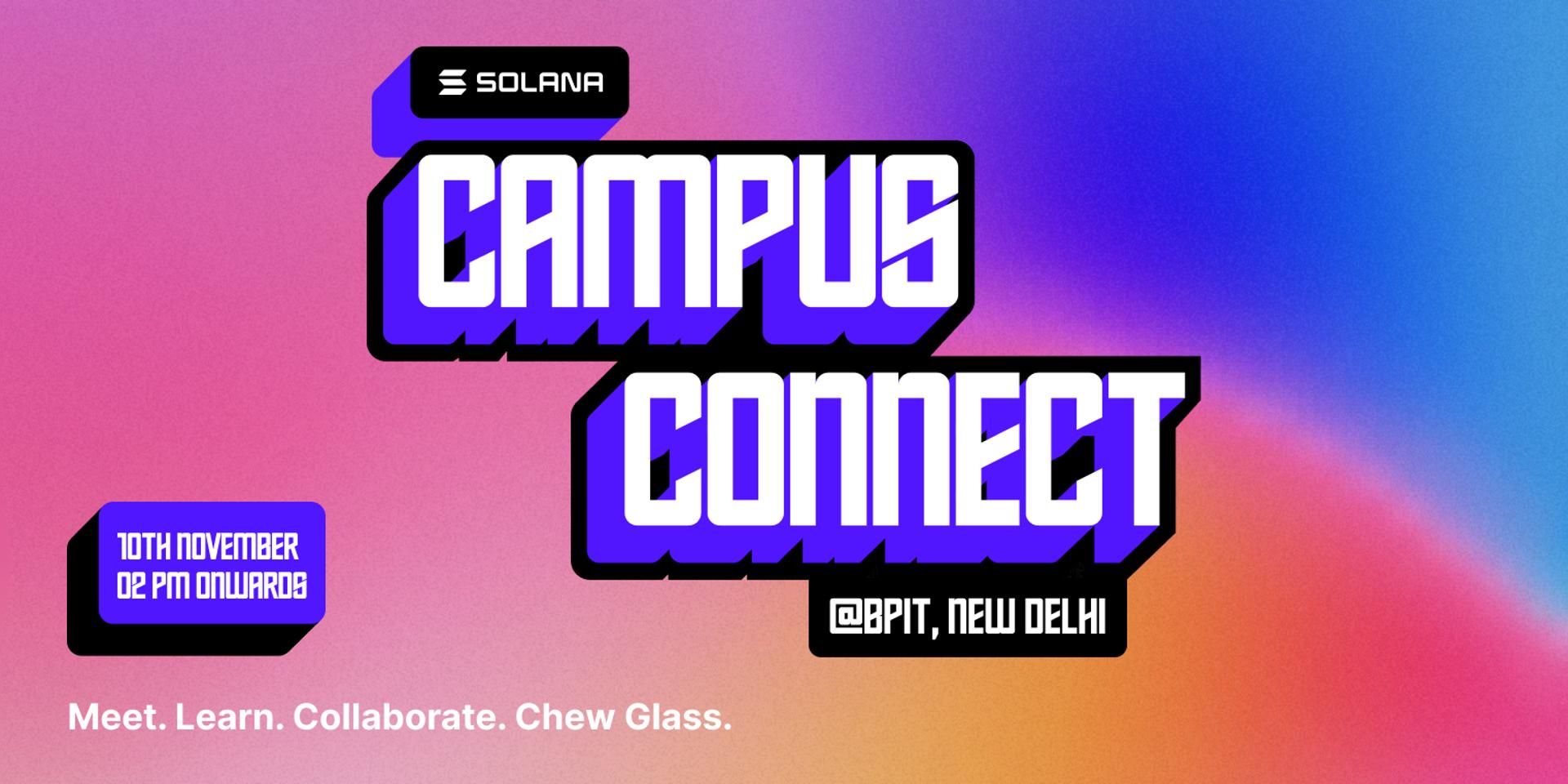 Cover Image for Solana Campus Connect - BPIT