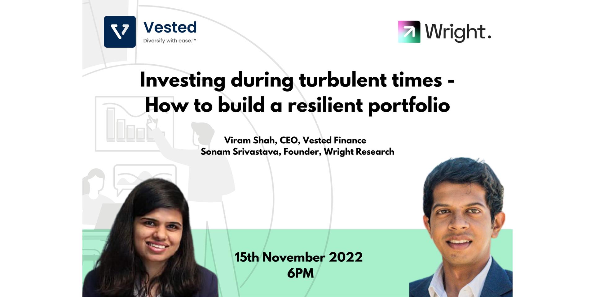 Cover Image for Investing during turbulent times - Interactive session by Vested