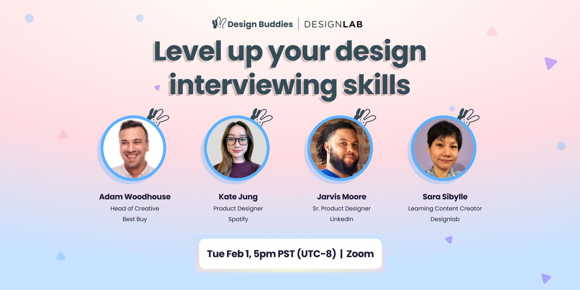 Cover Image for Level up your design interviewing skills