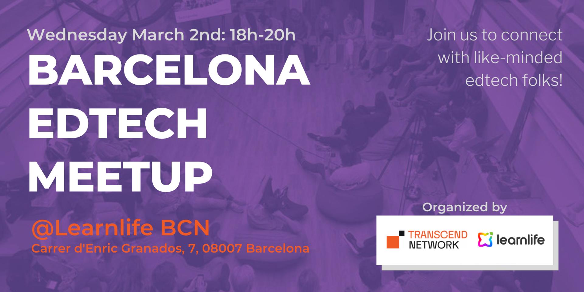Cover Image for Barcelona Edtech Meetup 🙌