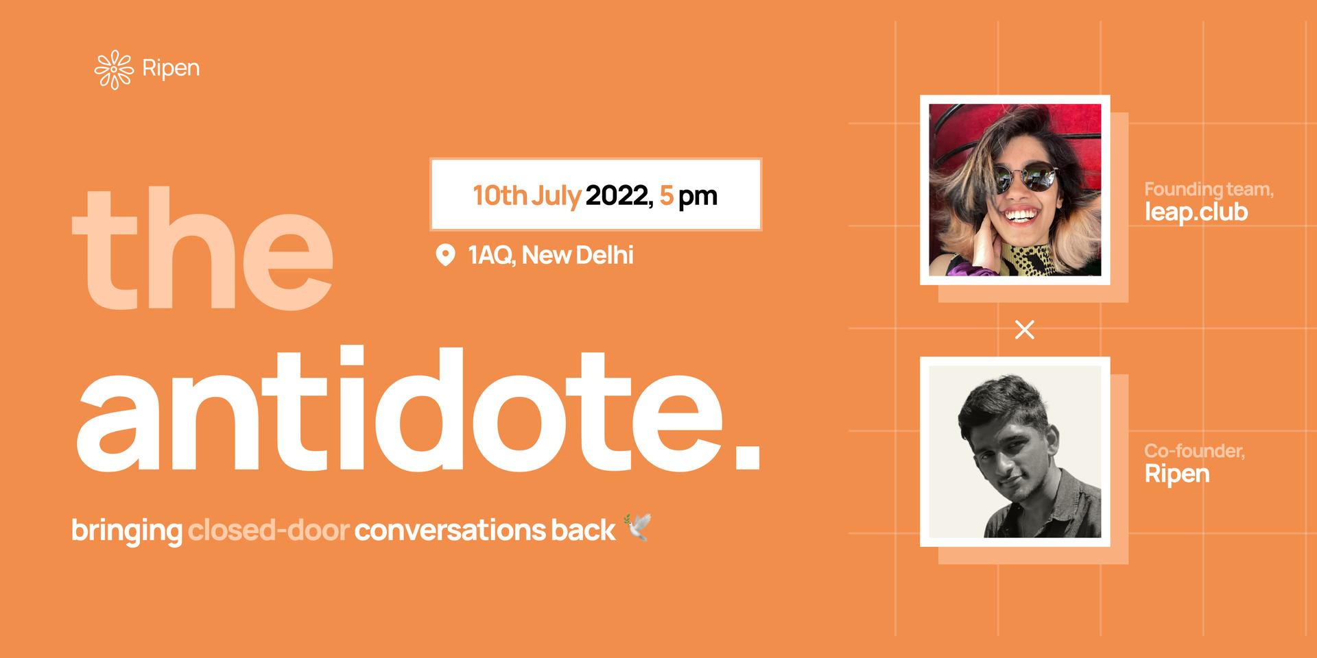 Cover Image for Antidote 2.0 (Delhi) 
