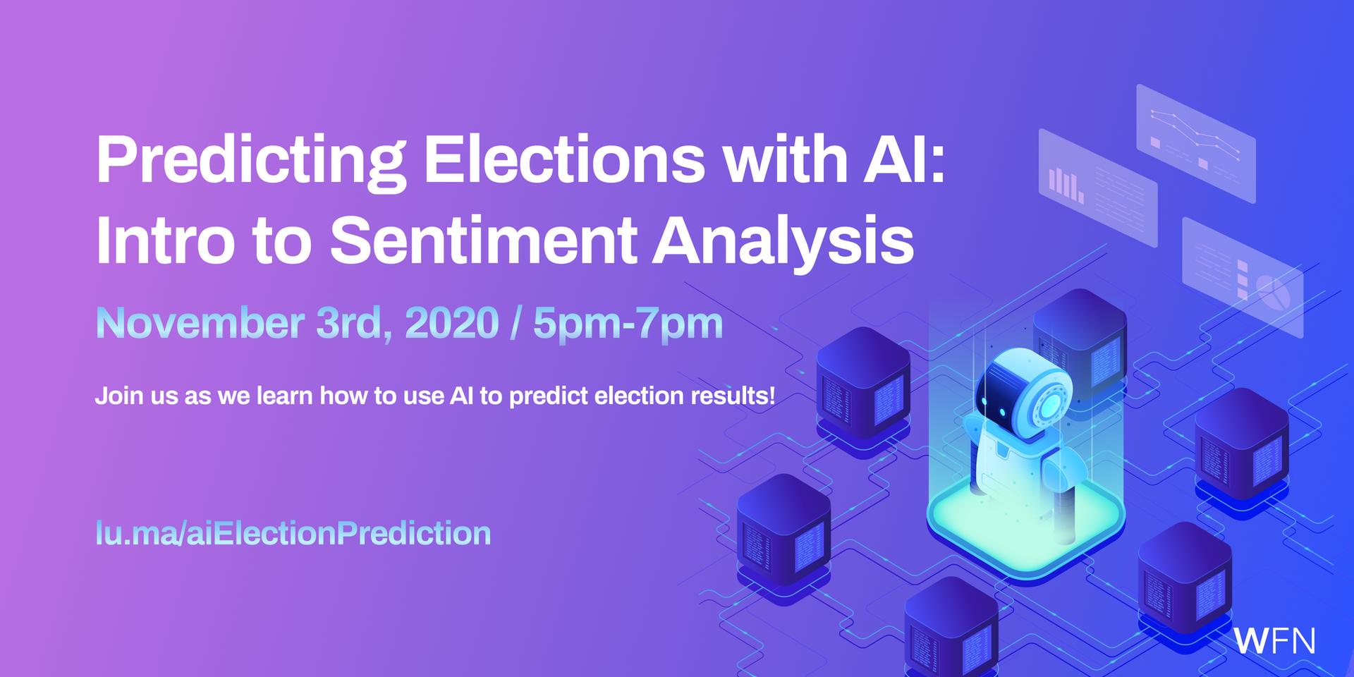 Cover Image for Predicting Elections with AI: Intro to Sentiment Analysis