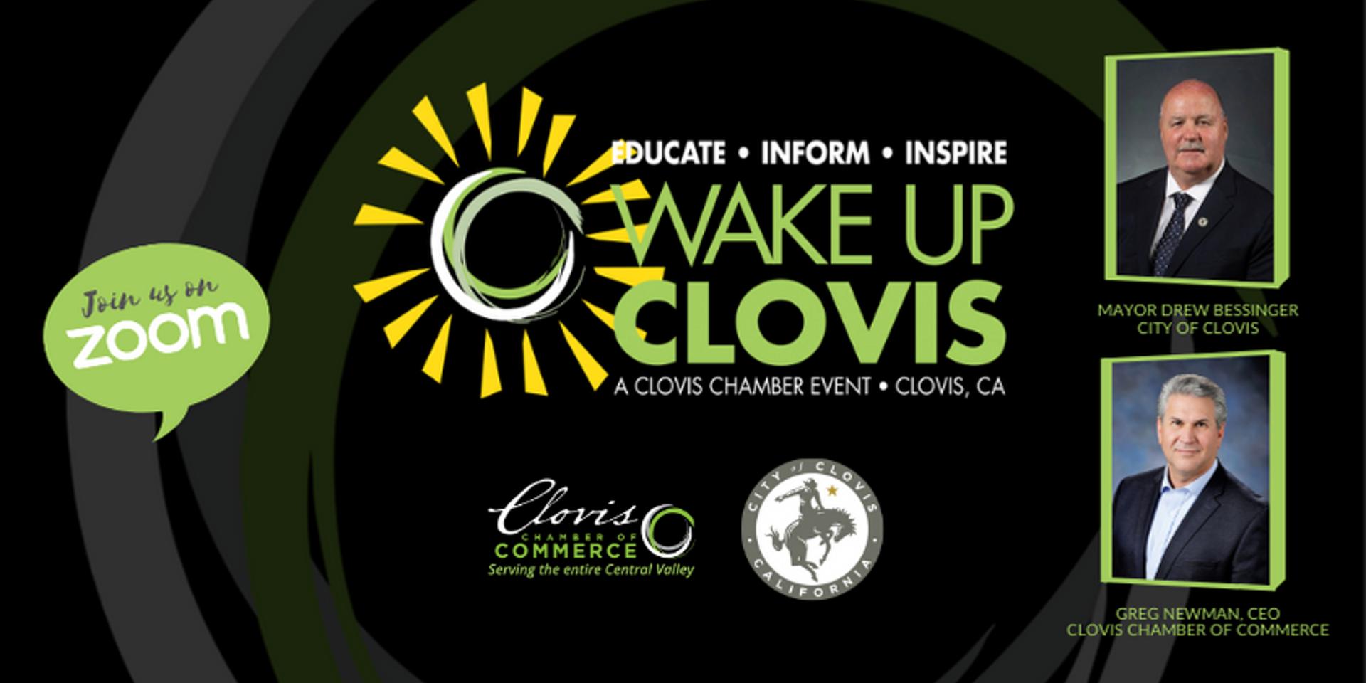 Cover Image for Wake Up Clovis with Mayor Drew Bessinger