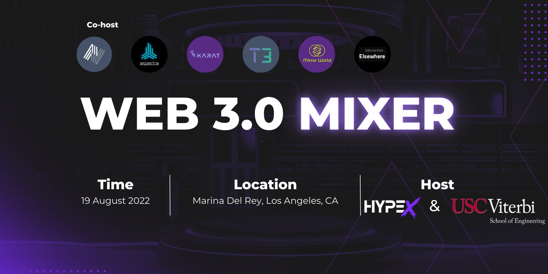 Cover Image for #LATechWeek Web3.0 Mixer