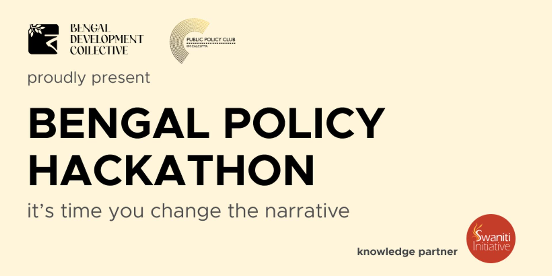 Cover Image for Bengal Policy Hackathon