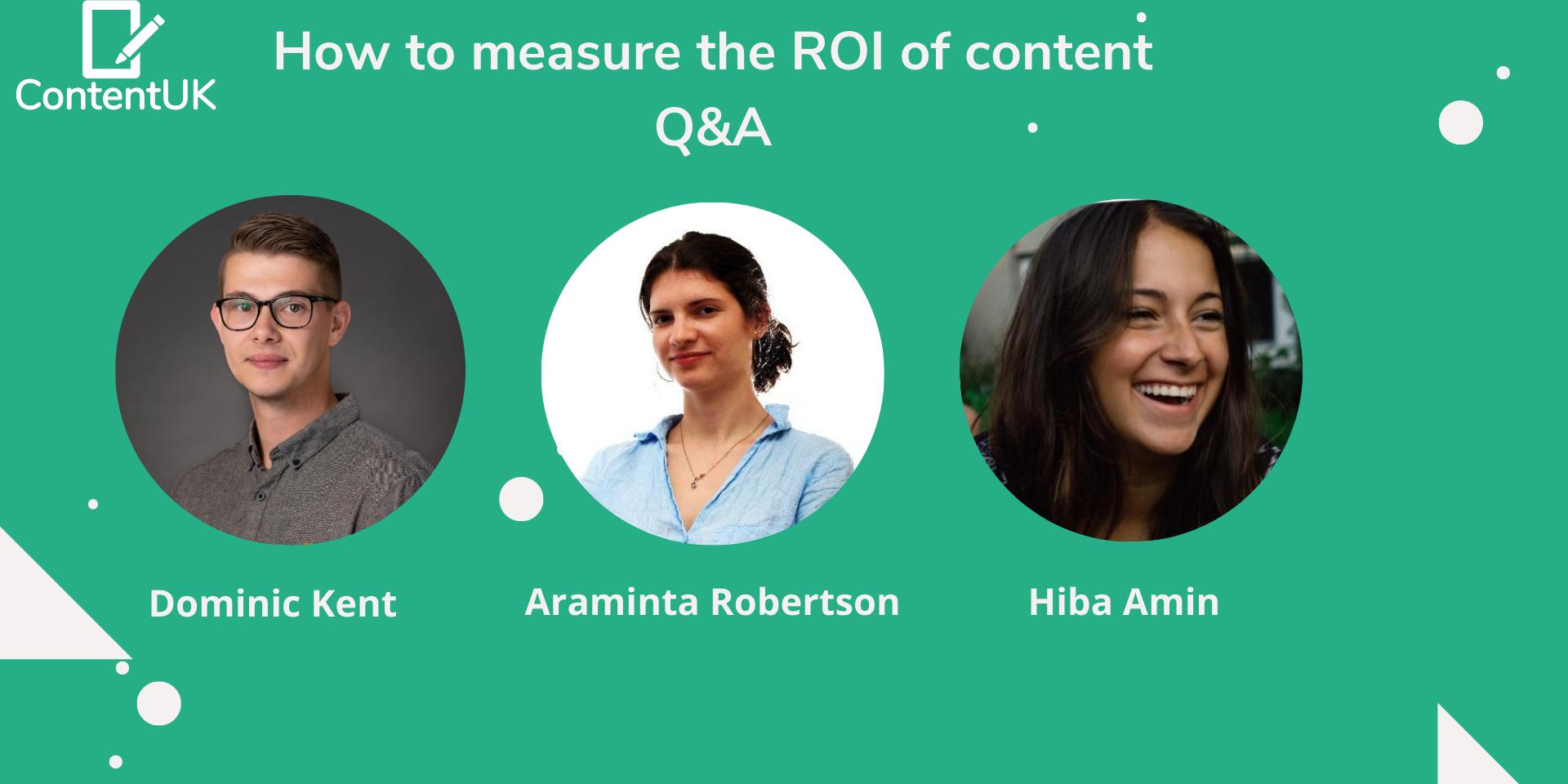 Cover Image for [Q&A] How to measure the ROI of content