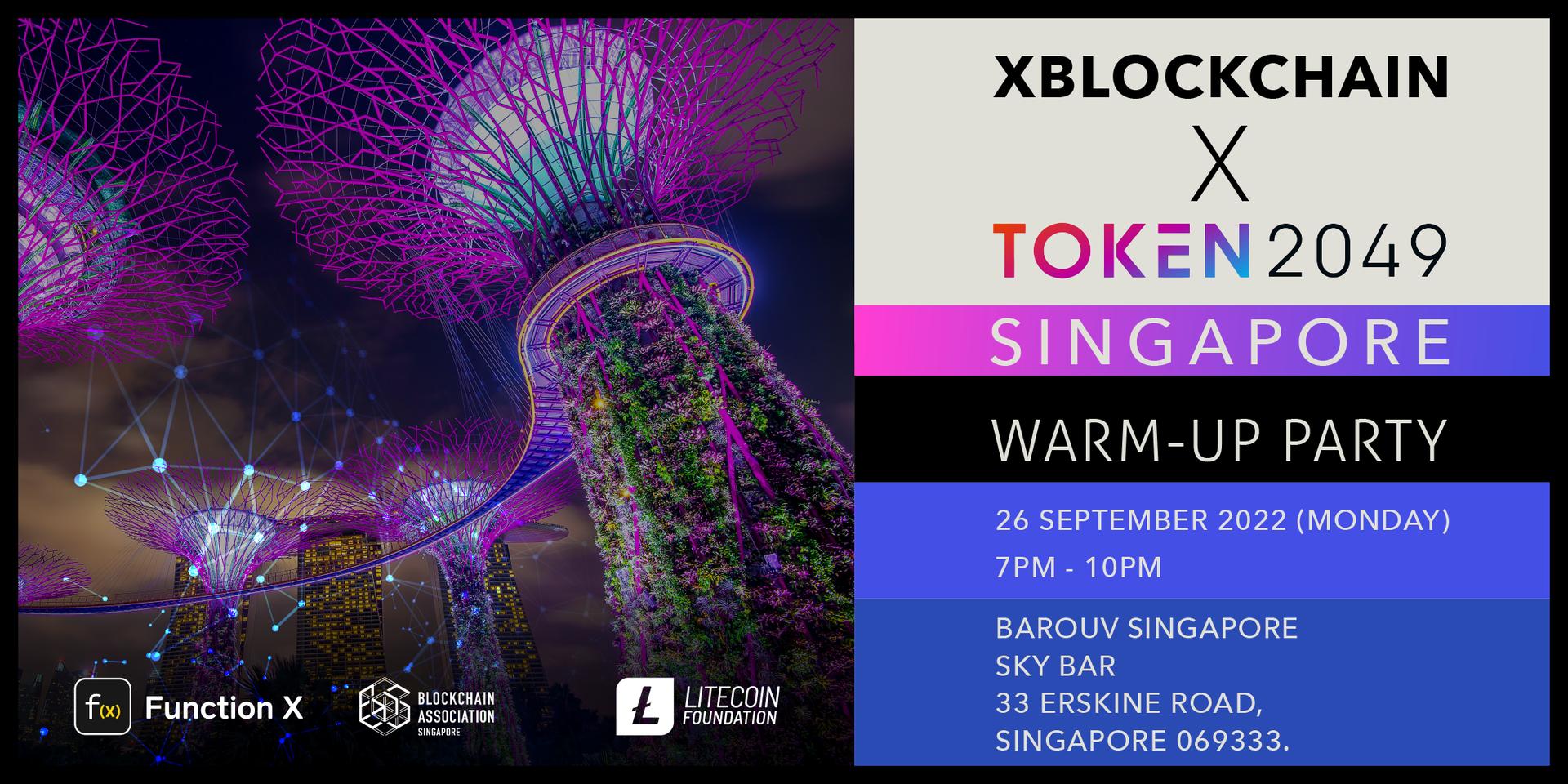 Cover Image for XBlockchain x Asia Crypto Week Singapore - Warm-Up Party