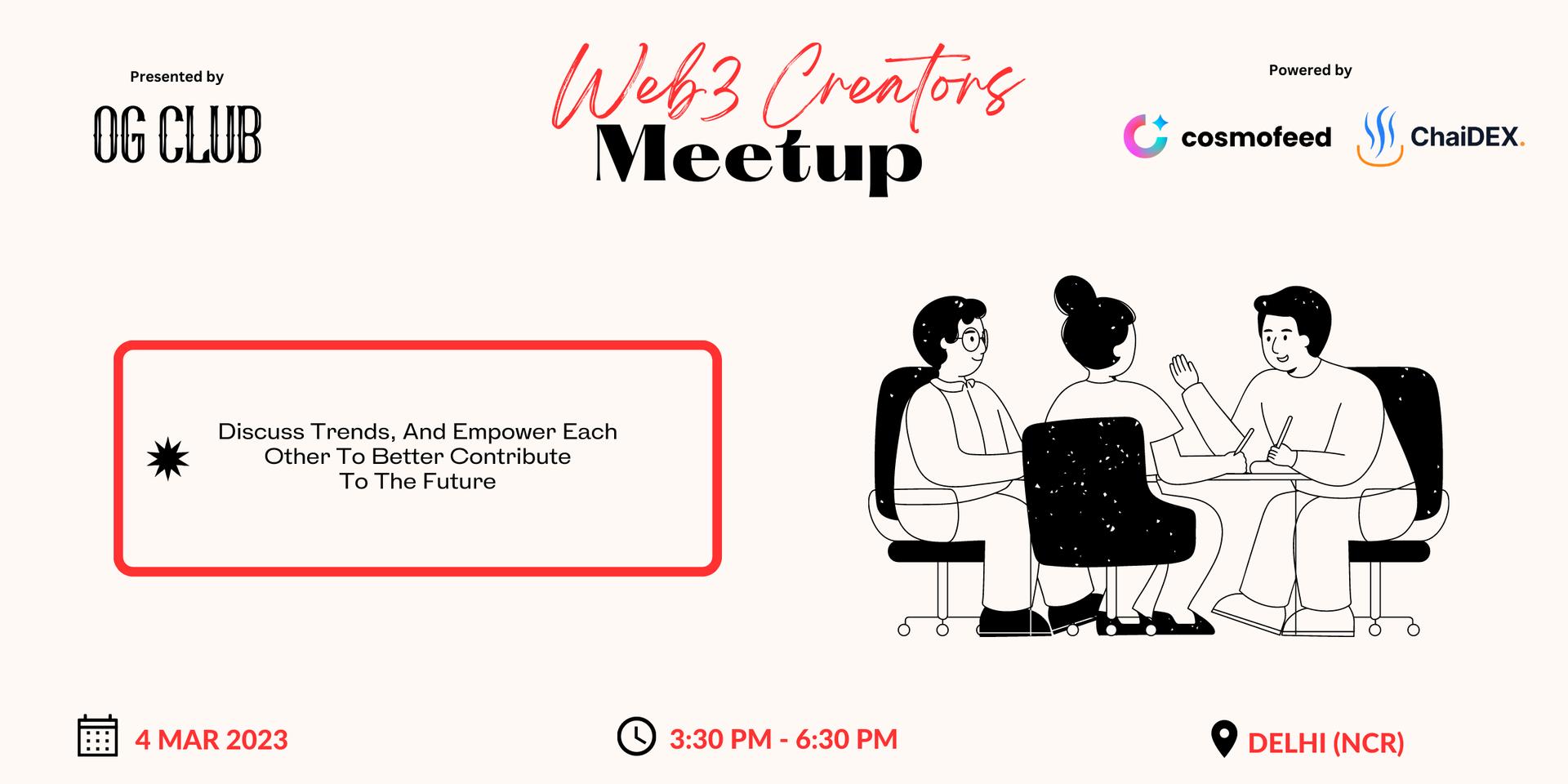 Cover Image for Web3 for Creators - NCR Meetup by OG CLUB