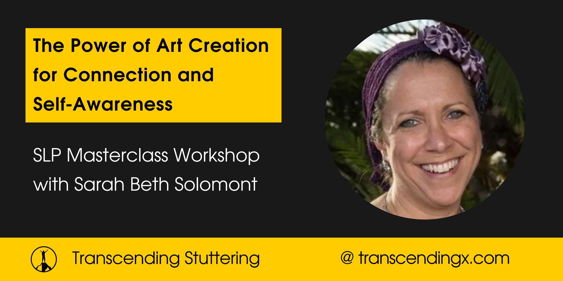Cover Image for ⚡️ The Power of Art Creation for Connection and Self-Awareness with Sarah Beth Solomont