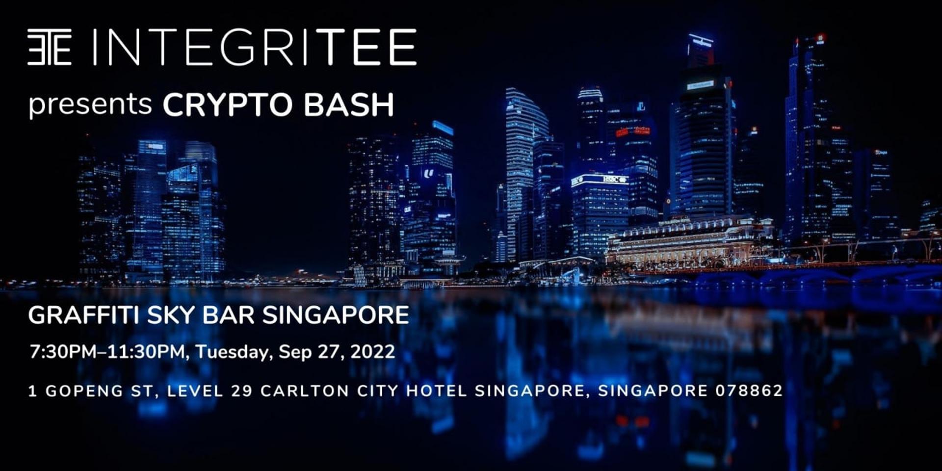 Cover Image for Integritee presents Crypto Bash Singapore