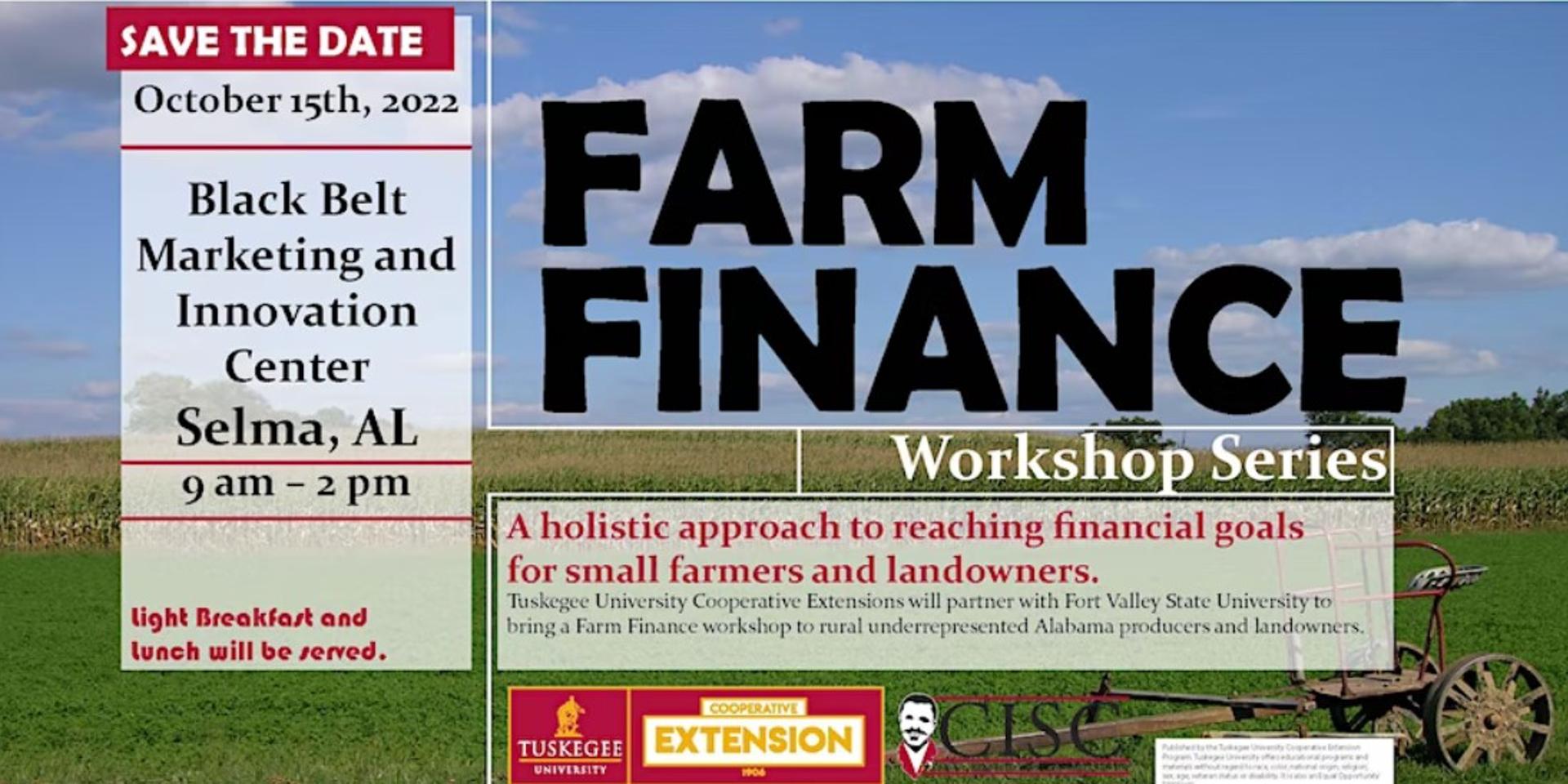 Cover Image for Farm Finance Workshop