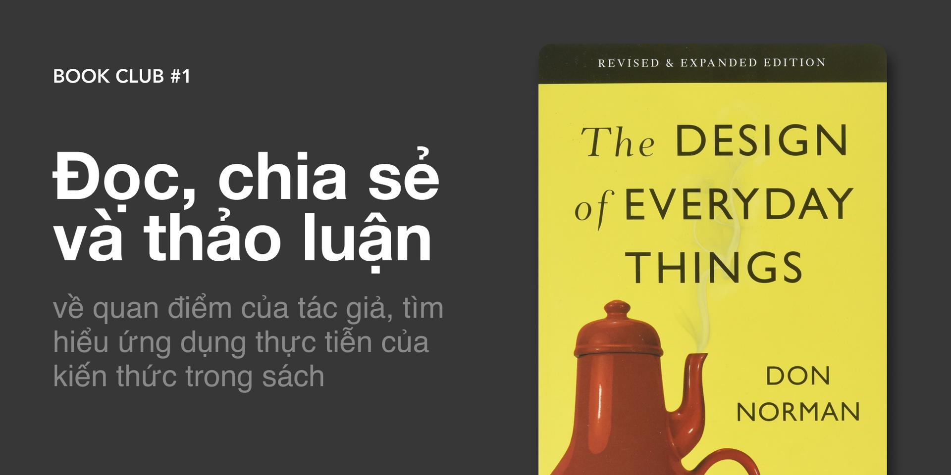 Cover Image for Book club #1: The Design of Everyday Things