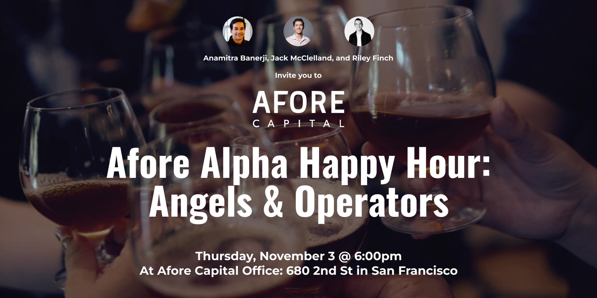 Cover Image for Afore Alpha Happy Hour