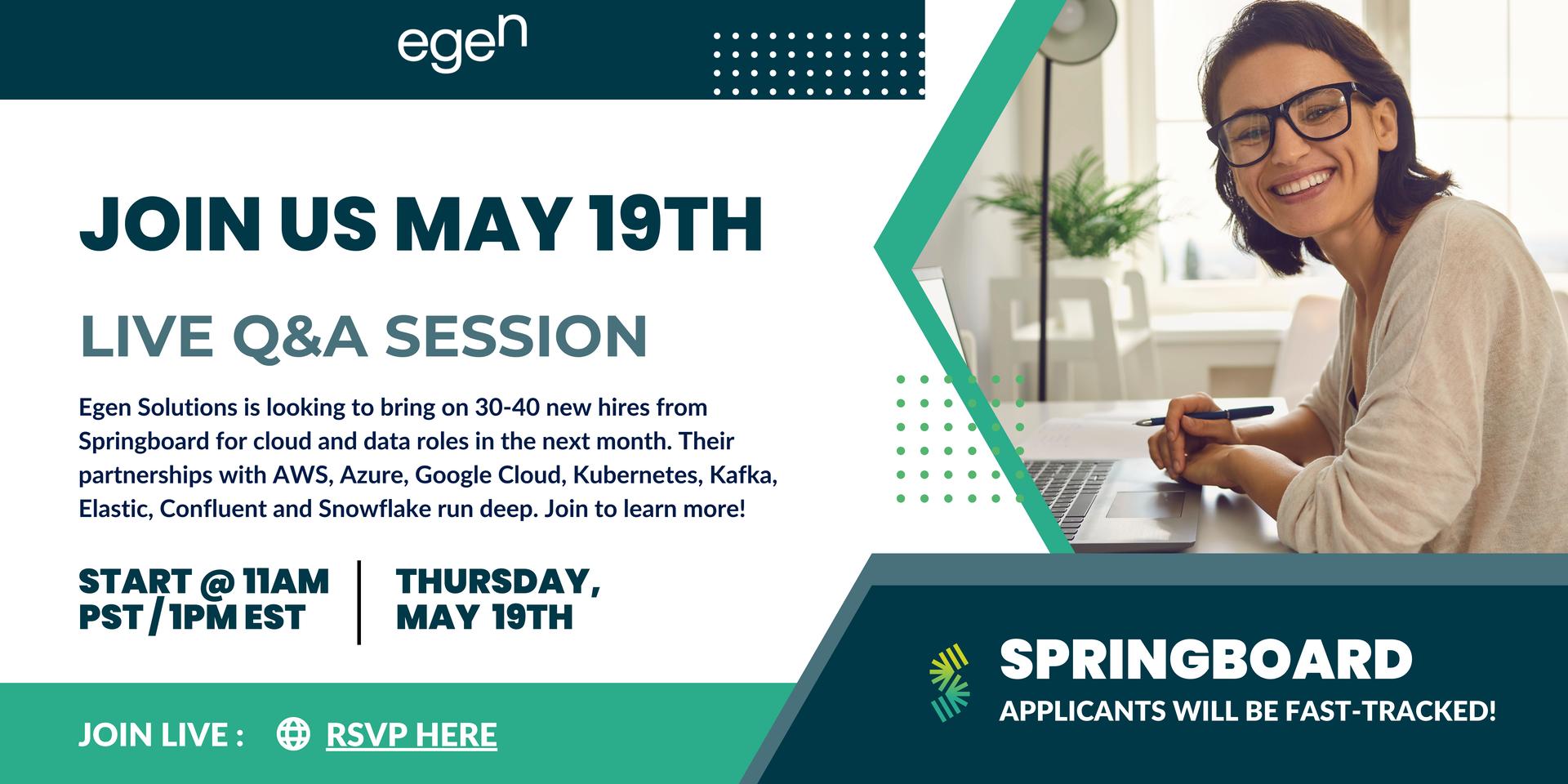 Cover Image for Egen Solutions | Info Session