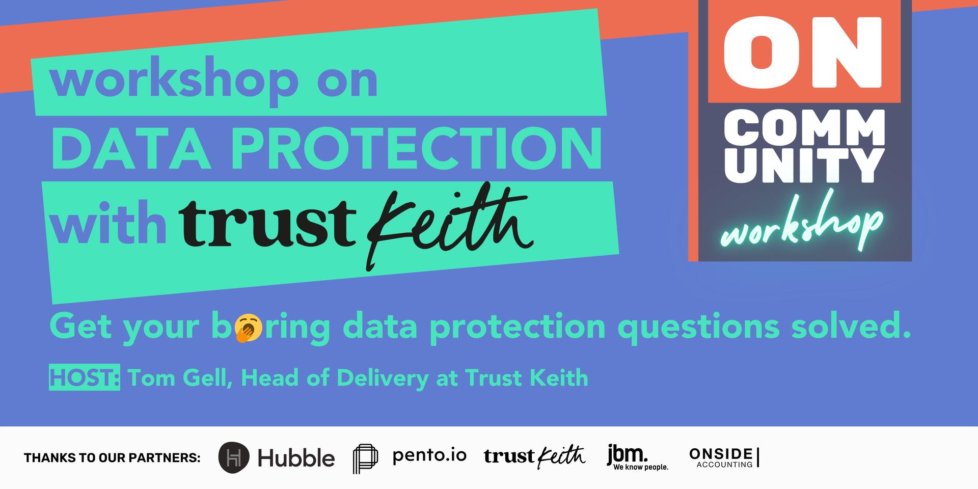 Cover Image for Data Protection workshop with Trust Keith: International Data Transfers