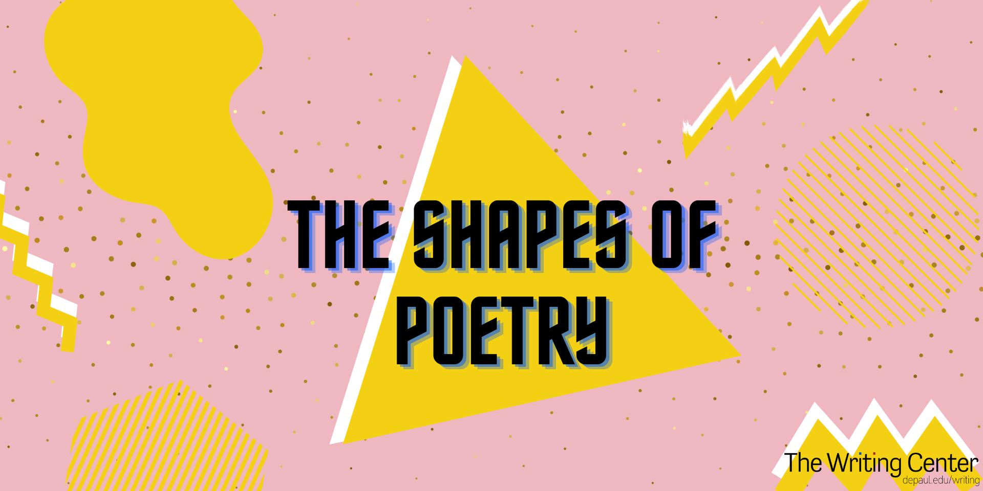 Cover Image for The Shapes of Poetry