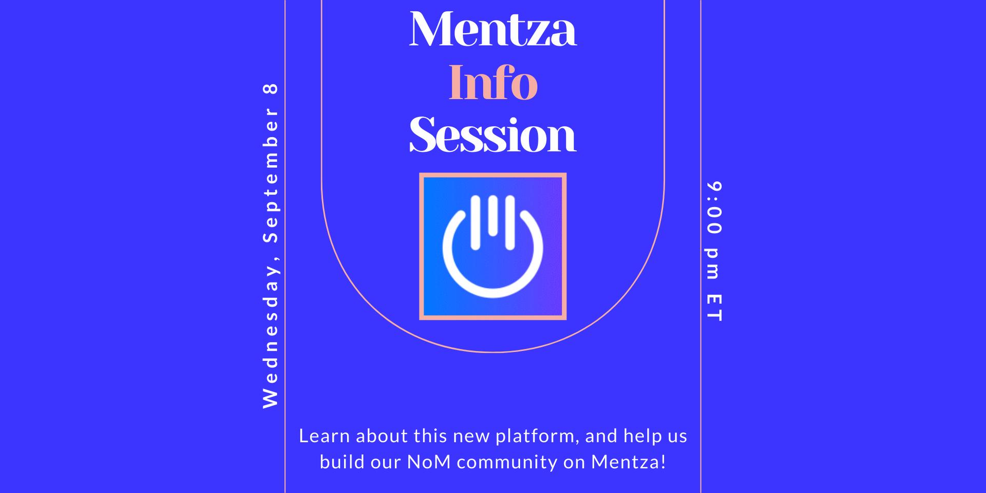 Cover Image for Mentza Information Session