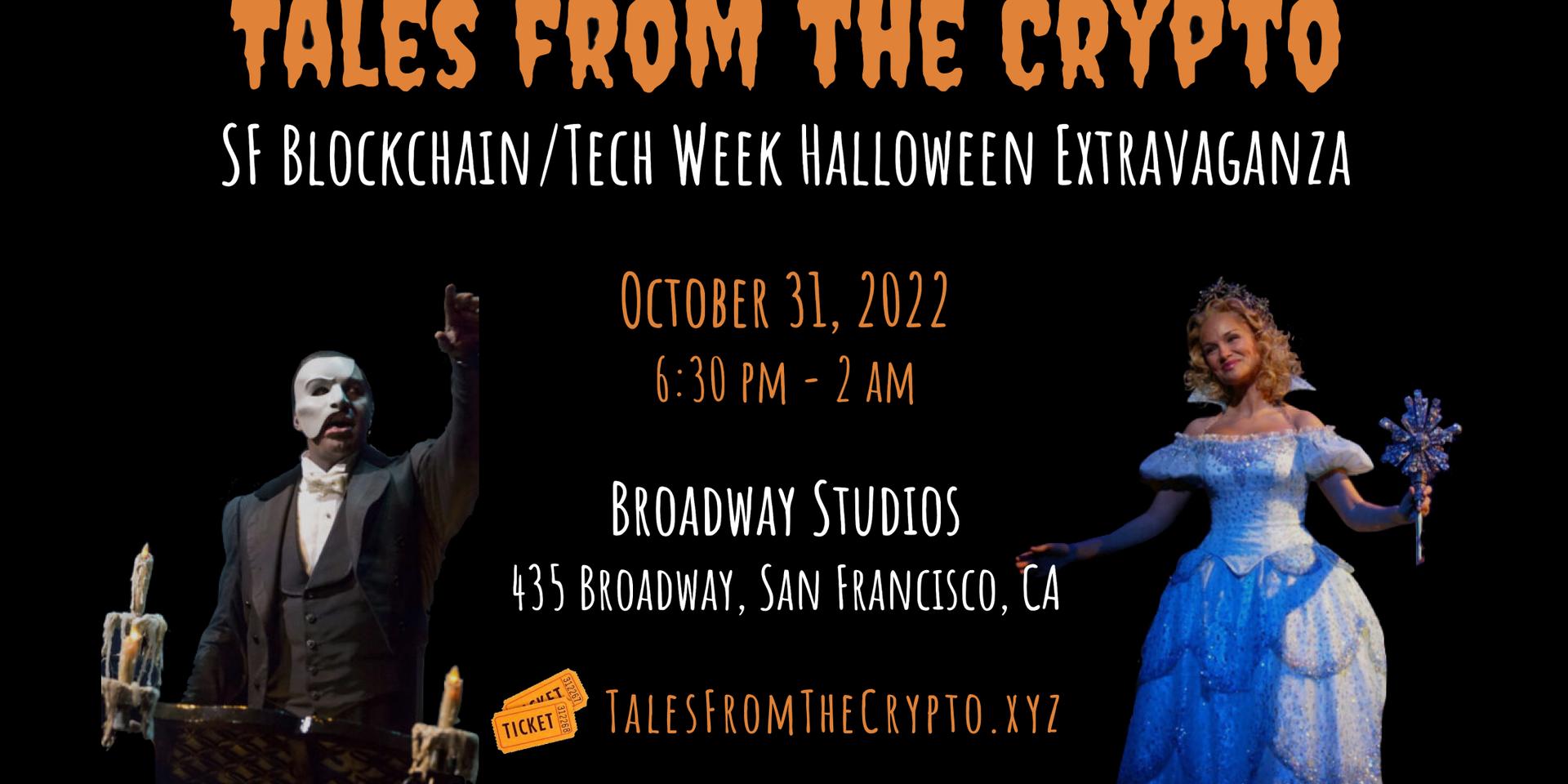 Cover Image for Tales from the Crypto: an SF Tech / Blockchain Week Halloween Kickoff Extravaganza