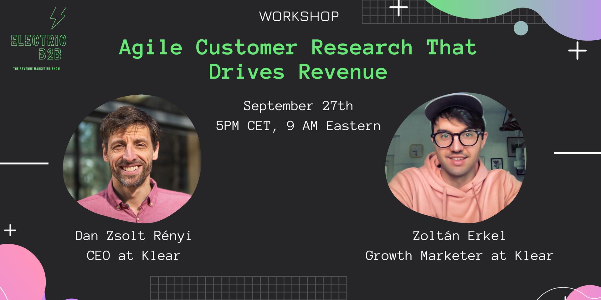 Cover Image for Agile Customer Research That Drives Revenue