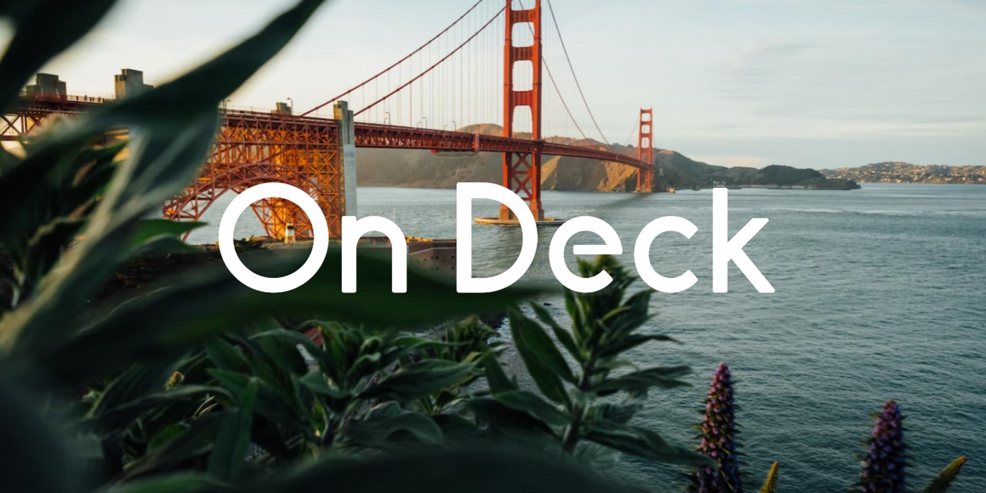 Cover Image for On Deck Scale • SF Dinner