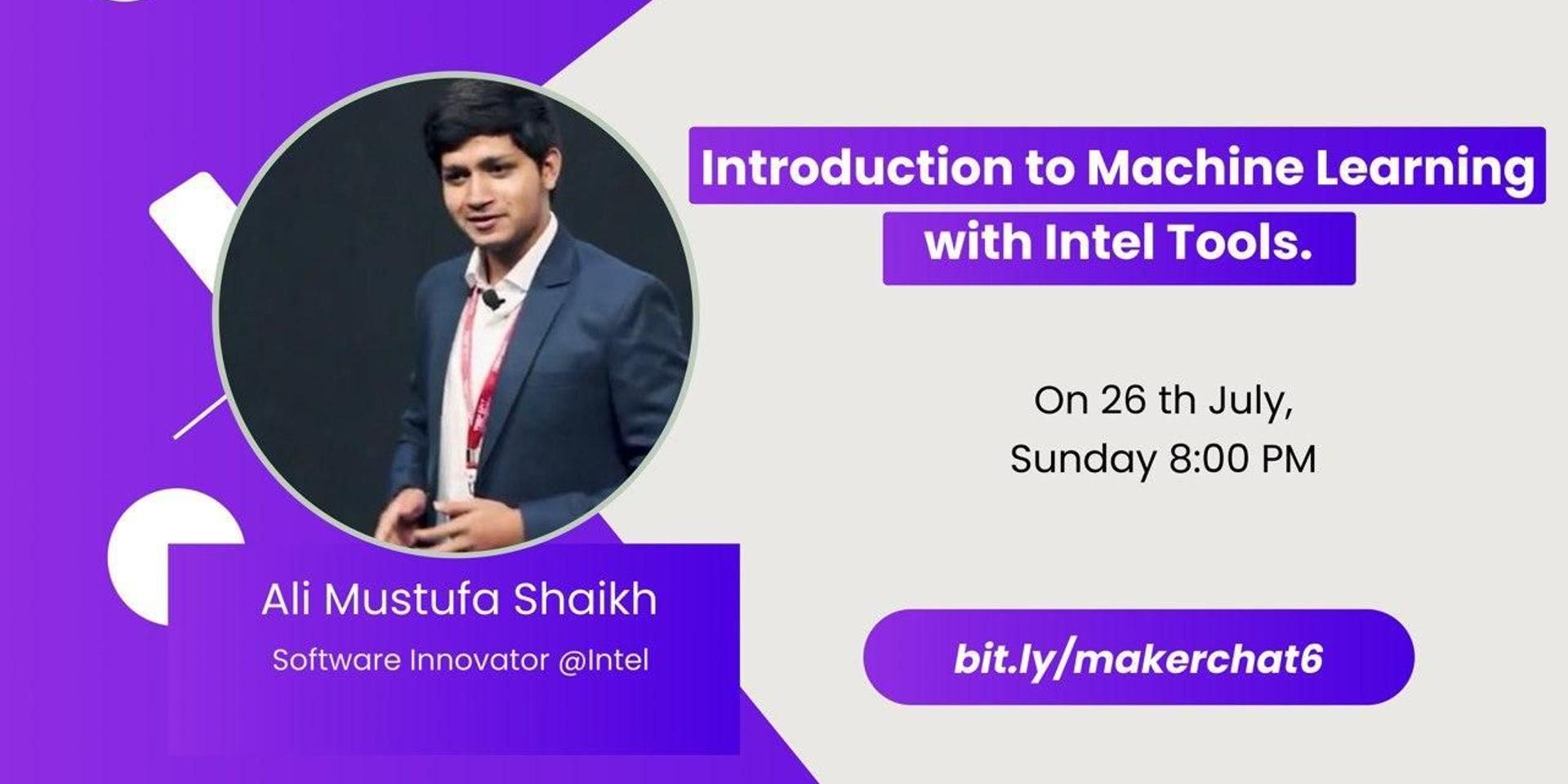 Cover Image for MakerChat 0x06: Introduction to Machine Learning with Intel Tools.