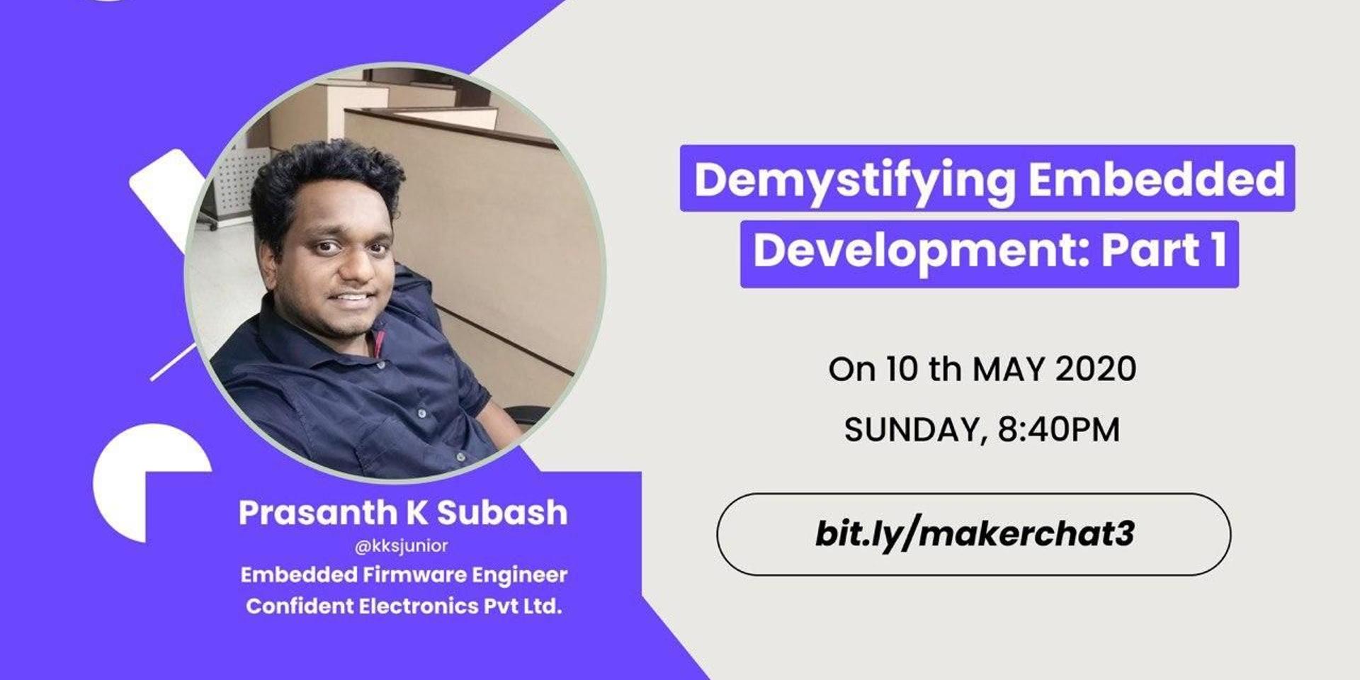 Cover Image for MakerChat 0x03: Demystifying Embedded Development